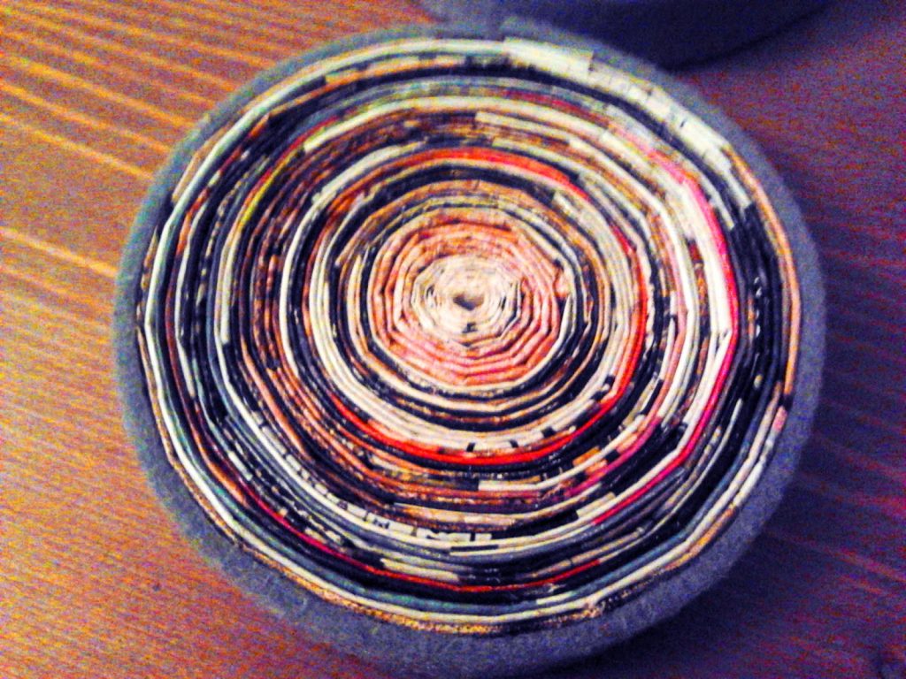 Upcycling DIY Untersetzer Upcycling DIY Untersetzer