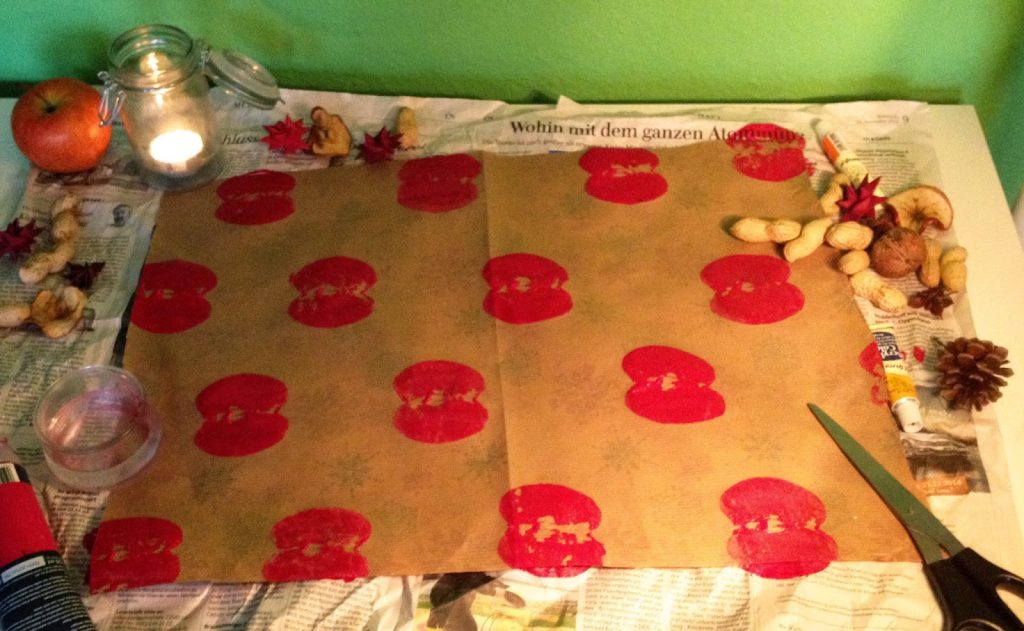 DIY Geschenkpapier DIY Geschenkpapier