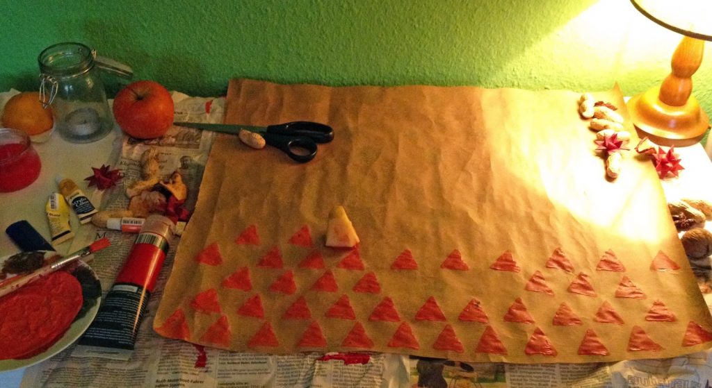 DIY Geschenkpapier DIY Geschenkpapier