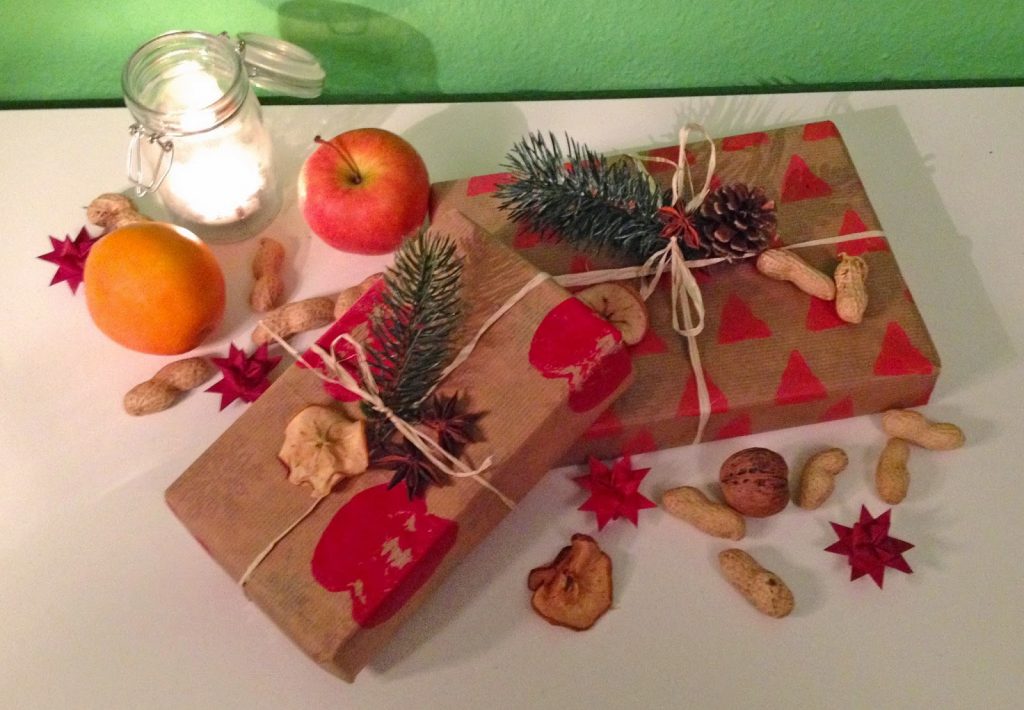 DIY Geschenkpapier DIY Geschenkpapier