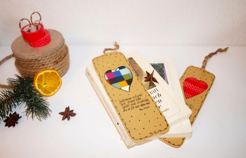 Last minute Weihnachtsgeschenke DIY Teil 2: Lesezeichen Last minute Weihnachtsgeschenke DIY Teil 2: Lesezeichen