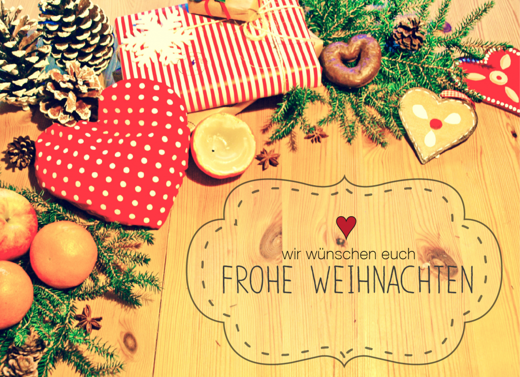 Weihnachtliche DIY Tischdeko + Weihnachtsgrüße Weihnachtliche DIY Tischdeko + Weihnachtsgrüße
