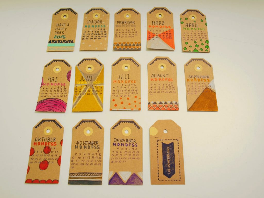 DIY Kalender DIY Kalender
