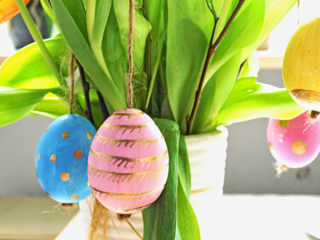 Ostereier DIY Osterdeko