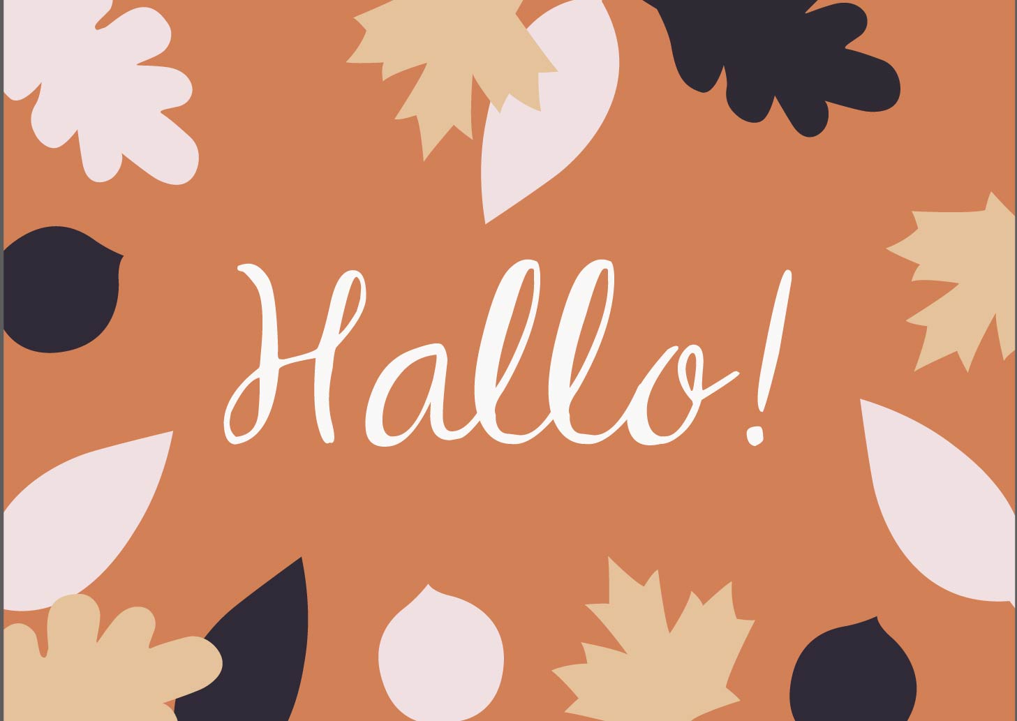 DIY Karte Herbst