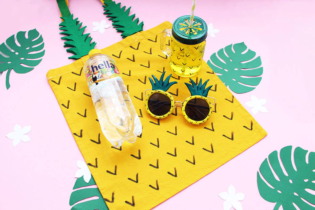 Frau Liebling - DIY Blog, Deko, Geschenke, Lettering, Tropisch durch den Sommer, 3 coole Ananas Accessoires