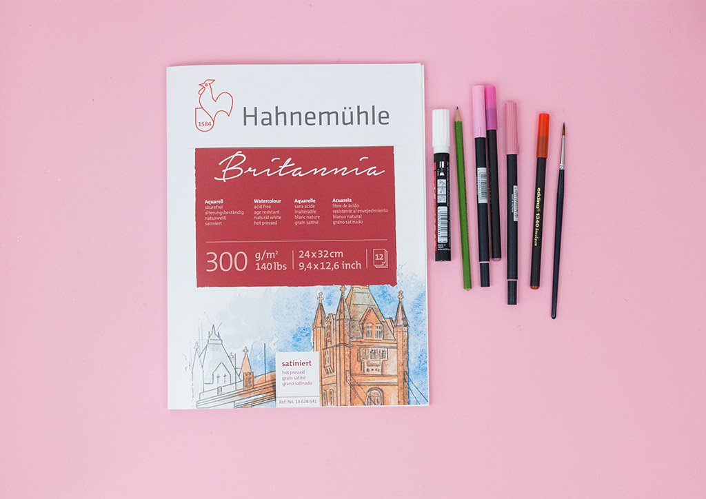 Frau Liebling - DIY Blog - Deko, Geschenke und Lettering - Fake Watercolor Lettering mit Brushpens
