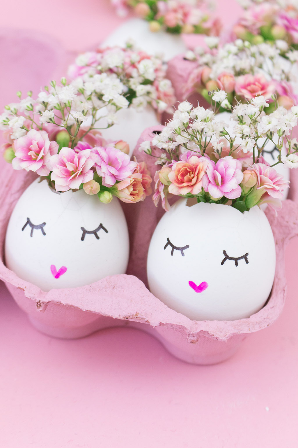 Diy Osterdeko Susse Vasen Aus Eierschalen Basteln