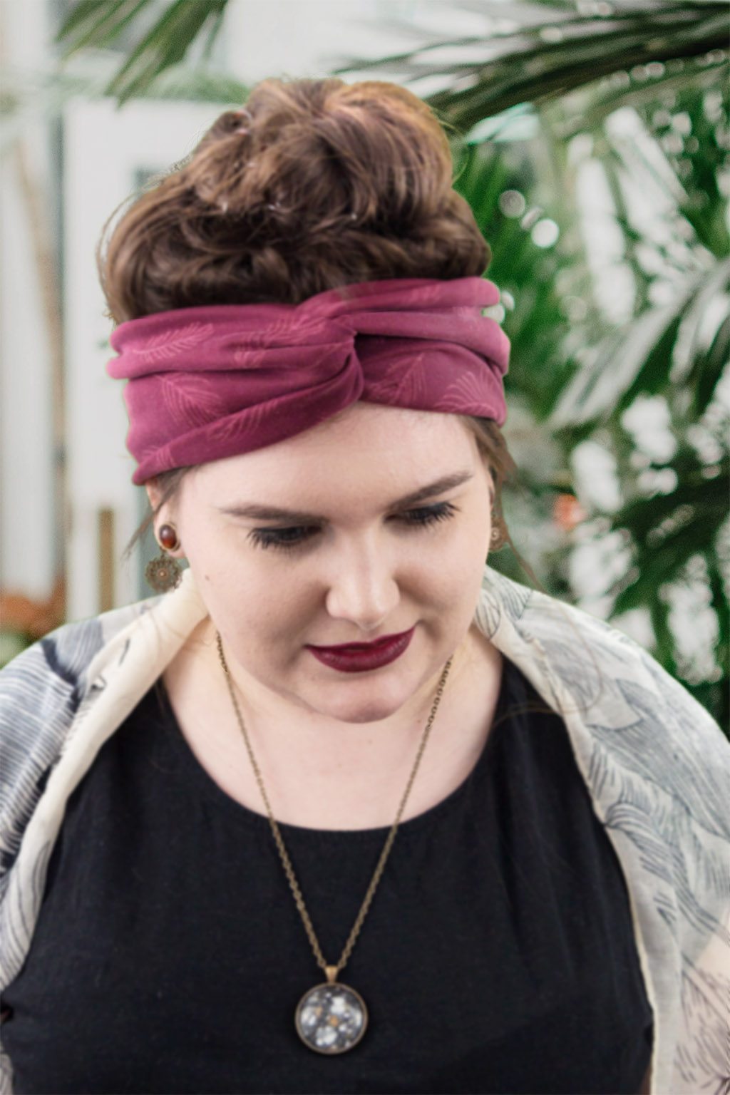 Frau Liebling - DIY Blog - Deko, Geschenke, Lettering - DIY Accessoires: Sommerliches Turban Haarband selber nähen