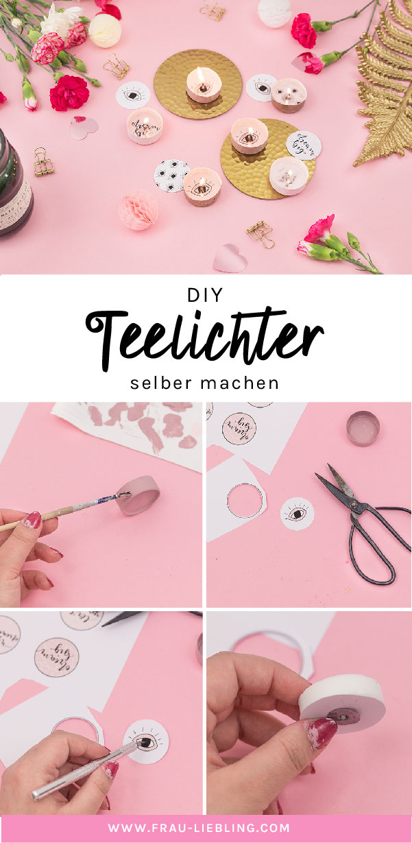 Diy Teelichter Mit Versteckter Botschaft Selber Machen