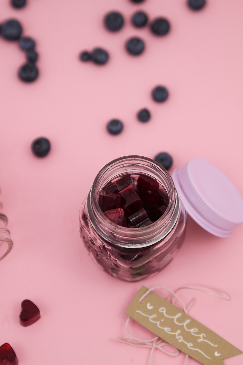 Frau Liebling - DIY Blog - Deko, Geschenke, Lettering - Veganes Fruchtgummi selber machen, einfaches Rezept