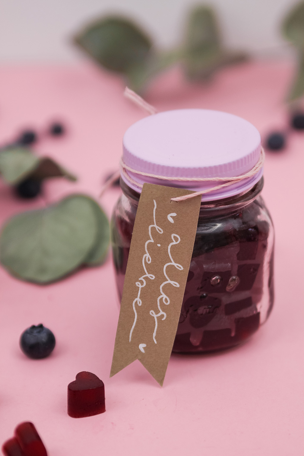 Frau Liebling - DIY Blog - Deko, Geschenke, Lettering - Veganes Fruchtgummi selber machen, einfaches Rezept