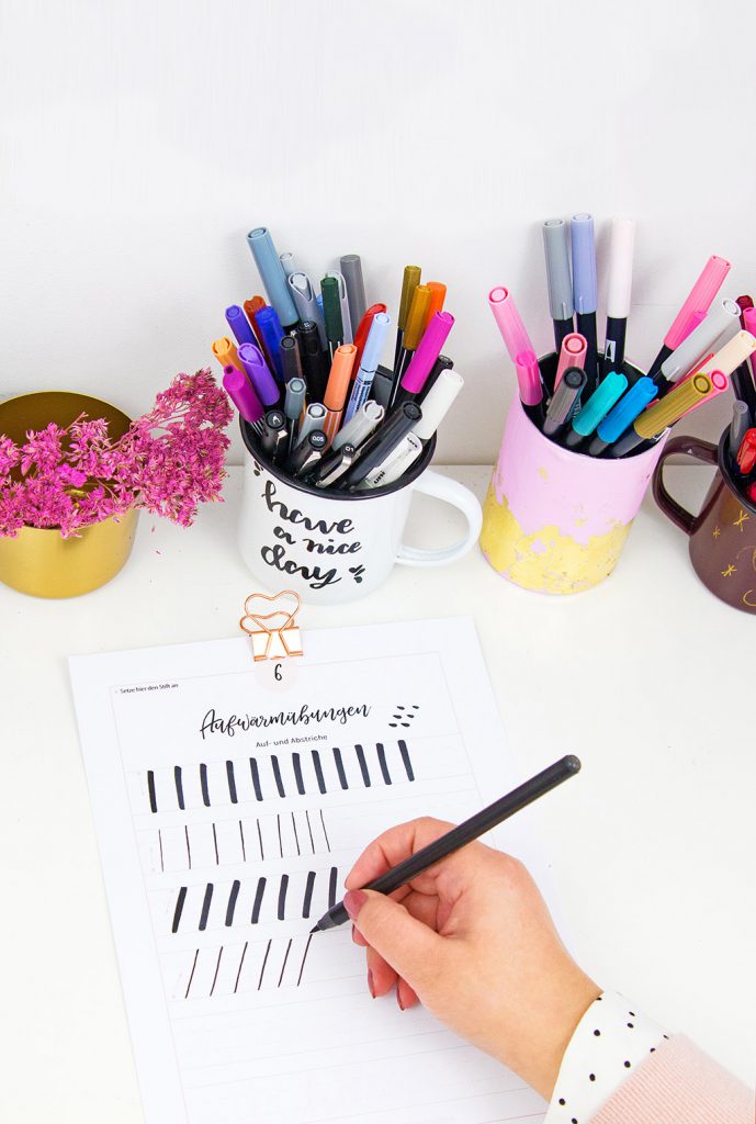 Brushlettering lernen - So fängt man an #lieblingslettering