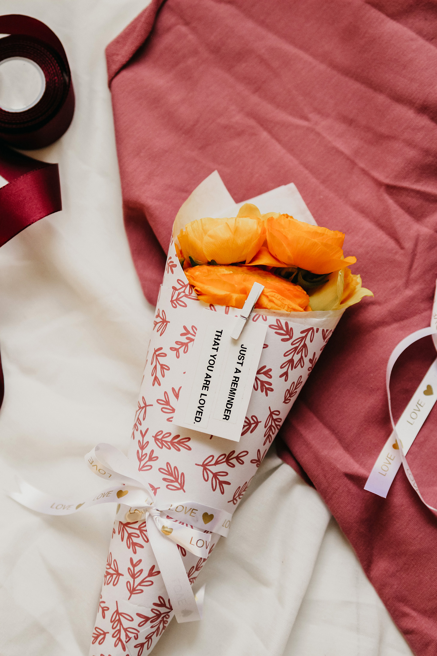 Frau Liebling - DIY Blog - DIY Blumenverpackung