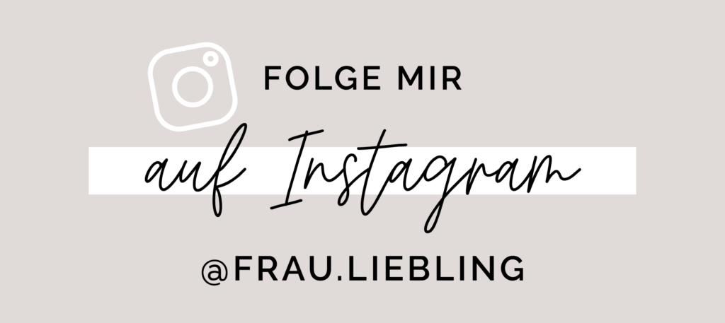 Frau Liebling - DIY Blog - DIY & Nachhaltigkeit